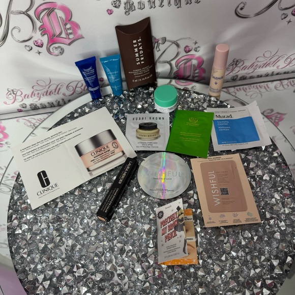 13 piece makeup skincare Sephora bundle set mixture samples mini travel trial - Picture 10 of 10